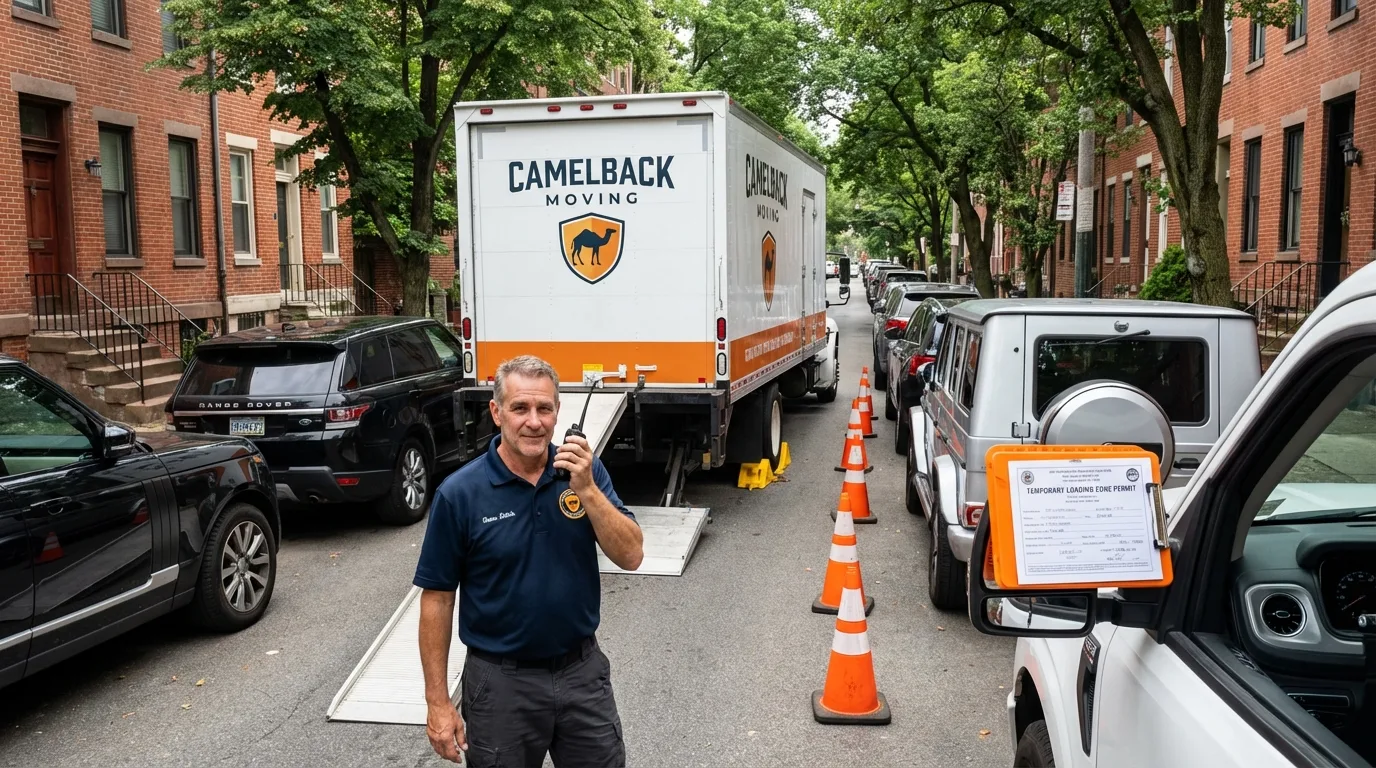 City street loading permit setup in Roselle Park, NJ